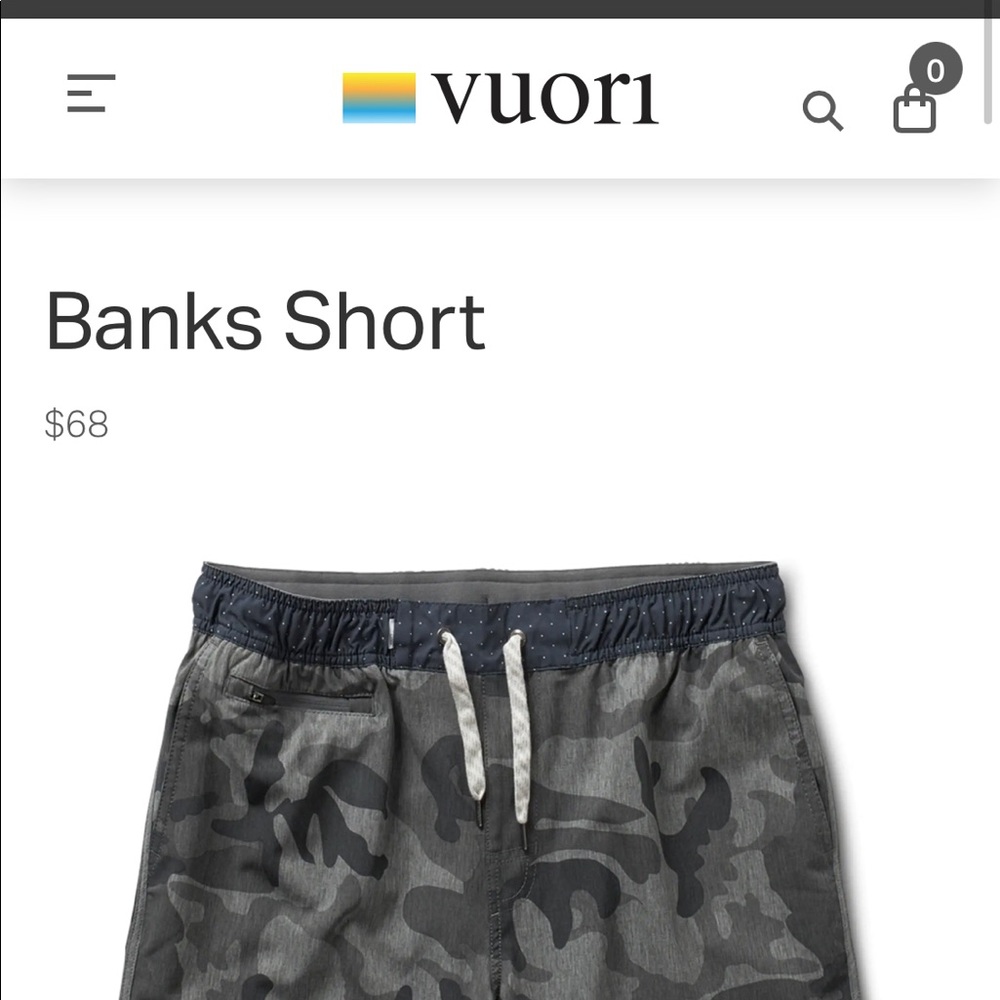 MENS VUORI SHORTS